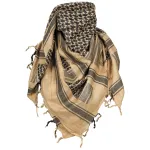 Shemagh negru crem esarfa arab, 115 x 110 cm, 100% bumbac MFH OutsideGear Venture