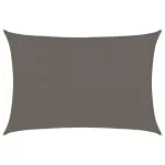 Pânză parasolar, antracit, 5x6 m, HDPE, 160 g/m² GartenMobel Dekor