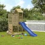 Set de joacă pentru exterior, lemn de pin impregnat GartenMobel Dekor