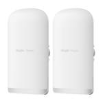 Set 2 x Bridge wireless Dual Band, AC1200, 2/16 dBi, 5 km, PoE IN, Cloud Management - Ruijie Reyee RG-EST350G SafetyGuard Surveillance