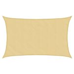 Parasolar, nisipiu, 8x5 m, 100% poliester Oxford GartenMobel Dekor