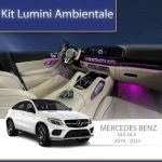 Lumini ambientale Mercedes GLE W167 GLS X167 2019 - 2023  set complet control telefon sau sistem original CarStore Technology