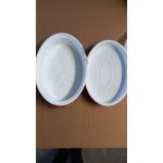 Tigaie cu capac pentru prajit rata ( alb-rosu) 37*26 cm Resigilat Handy KitchenServ