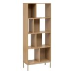 Biblioteca 5Five Tasso cu 5 rafturi, PAL, 63x30x159 cm, bej Household NewTrend