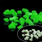 Pietricele fosforescente verzi pentru decor glow, granulatie 15-25 mm, 200 g MultiMark GlobalProd