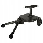 Platforma pentru carucior 55x33x36 cm, cu sezut pentru al doilea copil, montaj rapid, compatibilitate universala, neagra Household NewTrend