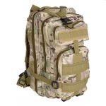 Rucsac camuflaj, 2 compartimente, 2 buzunare, impermeabil, inchidere cu fermoar MultiMark GlobalProd