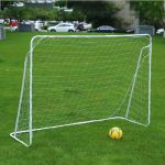 Poarta de fotbal pentru copii, cu plasa, 213x150x75 cm, cadru otel MultiMark GlobalProd