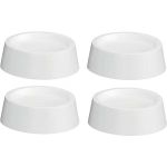 Set 4 suporturi antivribratii pentru masina de spalat, antiderapente, tpr, alb MultiMark GlobalProd
