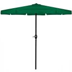 Umbrela terasa gradina, cu manivela, diametru 400cm, Verde Household NewTrend