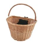 Cos din ratan pentru bicicleta, detasabil, mecanism tip click, 21x34x41cm, natur MultiMark GlobalProd