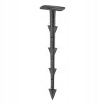 Cui fixare folie straturi, pentru gradina si sera, lungime 15 cm, negru MultiMark GlobalProd