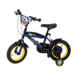 Bicicleta copii, 12 inch, paw patrol, cadru otel, inaltime reglabila, v-brake, stop si far, roti ajutatoare MultiMark GlobalProd