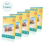Pachet 5 topuri hartie foto glossy, 180 g kodak a4, 100 coli MultiMark GlobalProd