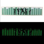 Panou egalizator auto dancing 70x15 cm, senzor sunet, invertor baterii MultiMark GlobalProd