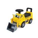 Excavator fara pedale, volan muzical, cupa frontala, 65.5x22.5x37 cm MultiMark GlobalProd