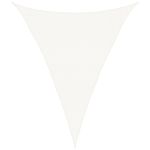 Pânză parasolar, alb, 3x4x4 m, HDPE, 160 g/m² GartenMobel Dekor