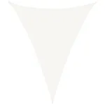 Pânză parasolar, alb, 3x4x4 m, HDPE, 160 g/m² GartenMobel Dekor