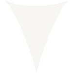 Pânză parasolar, alb, 5x7x7 m, HDPE, 160 g/m² GartenMobel Dekor