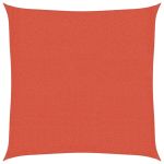 Pânză parasolar, teracotă, 3,6x3,6 m, HDPE, 160 g/m², pătrat GartenMobel Dekor