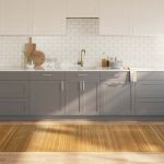 Covor dreptunghiular, natural, 100x500 cm, bambus GartenMobel Dekor