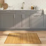 Covor dreptunghiular, natural, 80x100 cm, bambus GartenMobel Dekor