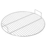 Grill de grătar cu mânere, rotund, Ø44,5 cm oțel inoxidabil 304 GartenMobel Dekor