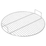Grill de grătar cu mânere, rotund, Ø44,5 cm oțel inoxidabil 304 GartenMobel Dekor