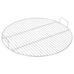 Grill de grătar cu mânere, rotund, Ø54 cm oțel inoxidabil 304 GartenMobel Dekor
