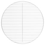 Grill pentru grătar rotund, Ø50 cm, oțel inoxidabil 304 GartenMobel Dekor