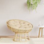 Pernă rotundă bej, Ø 100 x11 cm, țesătură Oxford GartenMobel Dekor