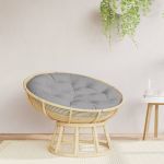 Pernă rotundă gri, Ø 100 x11 cm, țesătură Oxford GartenMobel Dekor