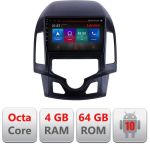 Navigatie Hyundai I30 2009-2012 clima automata E-i30automatic Octa Core cu Android Radio Bluetooth Internet GPS WIFI D RESIGILAT CarStore Technology