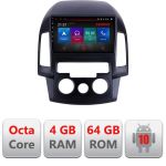 Navigatie Hyundai I30 2009-2012 clima manuala E-i30ac Octa Core cu Android Radio Bluetooth Internet GPS WIFI DSP 4+64G RESIGILAT CarStore Technology