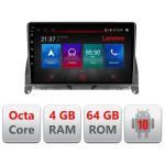 Navigatie Mercedes W204 2008-2012 E-W204 Octa Core cu Android Radio Bluetooth Internet GPS WIFI DSP 4+64GB 4G RESIGILAT CarStore Technology