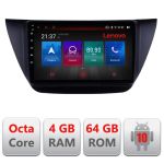 Navigatie Mitubishi Lancer 2001-2007 E-LANCER07 Octa Core cu Android Radio Bluetooth Internet GPS WIFI DSP 4+64GB 4G RESIGILAT CarStore Technology