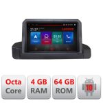Navigatie BMW Seria 3 E90 fara ecran de fabrica Octa Core cu Android Radio Bluetooth Internet GPS WIFI DSP 4+64GB 4G K RESIGILAT CarStore Technology