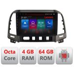 Navigatie Hyundai Santa Fe 2006-2012 E-008 Octa Core cu Android Radio Bluetooth Internet GPS WIFI DSP 4+64GB 4G RESIGILAT CarStore Technology
