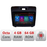 Navigatie Isuzu D-Max E-2234 Octa Core cu Android Radio Bluetooth Internet GPS WIFI DSP 4+64GB 4G RESIGILAT CarStore Technology