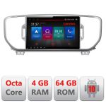 Navigatie Kia Sportage 2016-2018 E-576 Octa Core cu Android Radio Bluetooth Internet GPS WIFI DSP 4+64GB 4G RESIGILAT CarStore Technology