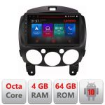 Navigatie Mazda 2 2007-2013 Android radio gps internet Octa Core 4+64 LTE Kit-mazda2+EDT-E509-PRO RESIGILAT CarStore Technology