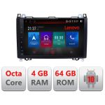 Navigatie Mercedes VW E-068 Octa Core cu Android Radio Bluetooth Internet GPS WIFI DSP 4+64GB 4G RESIGILAT CarStore Technology