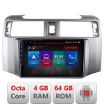 Navigatie Toyota 4runner 2009-2019 Android radio gps internet Octa Core 4+64 LTE KIT-4runner+EDT-E509-PRO RESIGILAT CarStore Technology