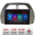 Navigatie Toyota Rav 4 2000-2004 Android radio gps internet Octa Core 4+64 LTE kit-rav4-old+EDT-E509-PRO RESIGILAT CarStore Technology