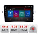 Navigatie Toyota Verso 2011-2016 E-133 Octa Core cu Android Radio Bluetooth Internet GPS WIFI DSP 4+64GB 4G RESIGILAT CarStore Technology