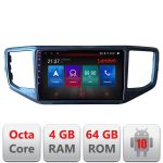 Navigatie dedicata Lenovo VW Amarok  Android radio gps internet Octa Core 4+64 LTE KIT-amarok+EDT-E509-PRO RESIGILAT CarStore Technology