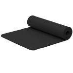 Saltea fitness antiderapanta din NBR, 183x61x1 cm, cu curea transport, negru Household NewTrend