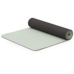 Saltea yoga antiderapanta din TPE, 183x61x0.6 cm, cu curea transport, verde Household NewTrend