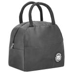 Geanta frigorifica cu izolatie termica pentru mancare, 21x10x23cm, gri Household NewTrend