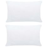 Umpluturi de perne, 2 buc., alb, 60 x 40 cm GartenMobel Dekor